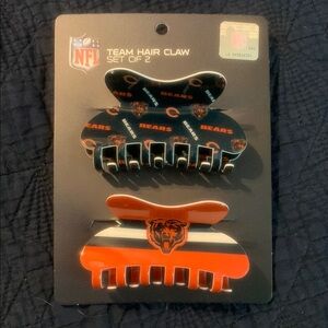 NFL Bears Team Hair Claw Set